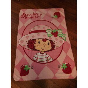 Strawberry Shortcake Vtg Throw Blanket 44X62